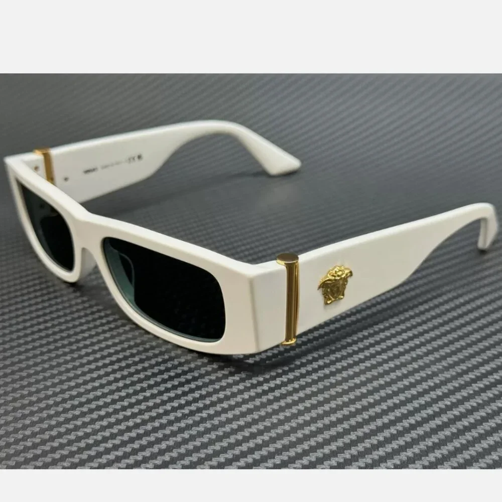NEW Versace White Men's 55mm Sunglasses